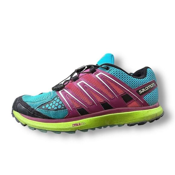 Salomon X-Scream Women's Running Shoes Multicolor Size 9 - Picture 6 of 14